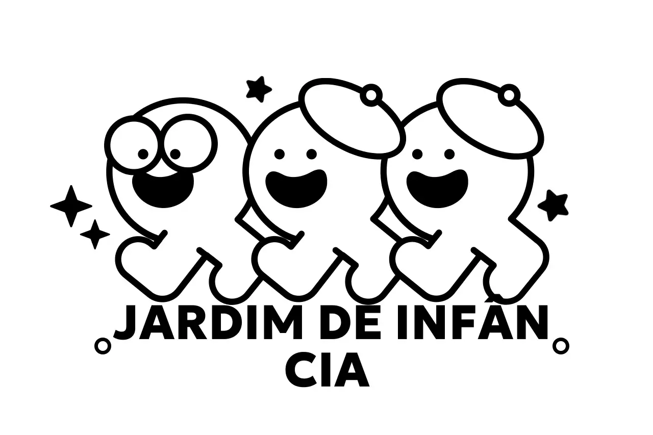 Logótipo simples do jardim de infância