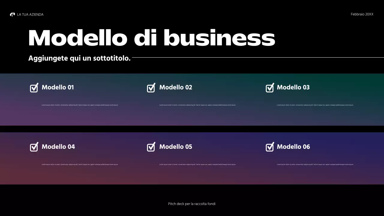 lancio di startup astratte olografiche arcobaleno