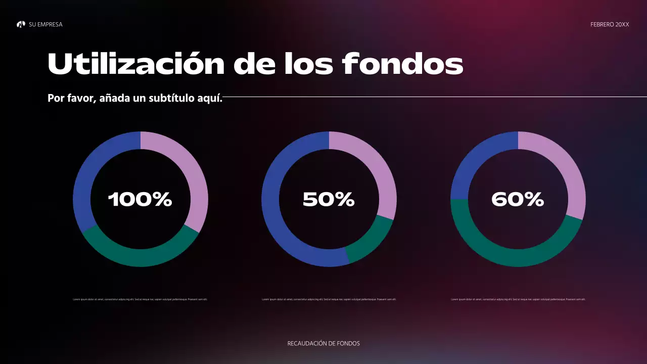 arco iris holográfico abstracto startup pitch