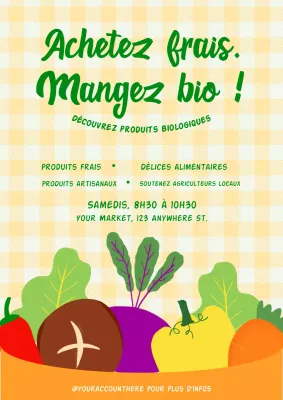 Promotion du marché des aliments biologiques