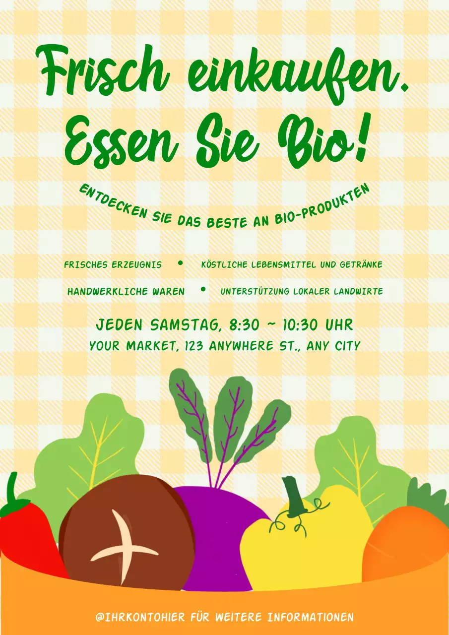 Förderung des Marktes für ökologische Lebensmittel