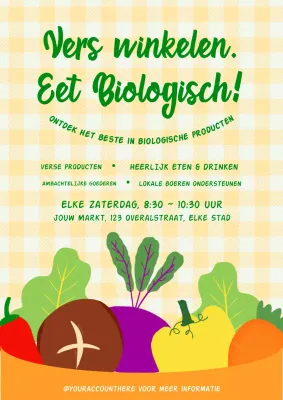 Marktpromotie biologische voeding