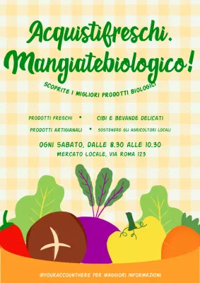 Promozione del mercato degli alimenti biologici