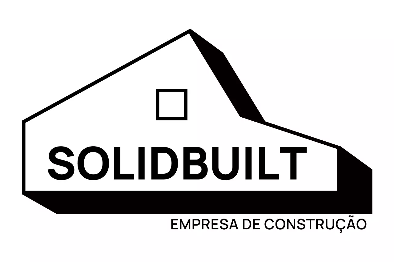 Logótipo de construção preto por defeito