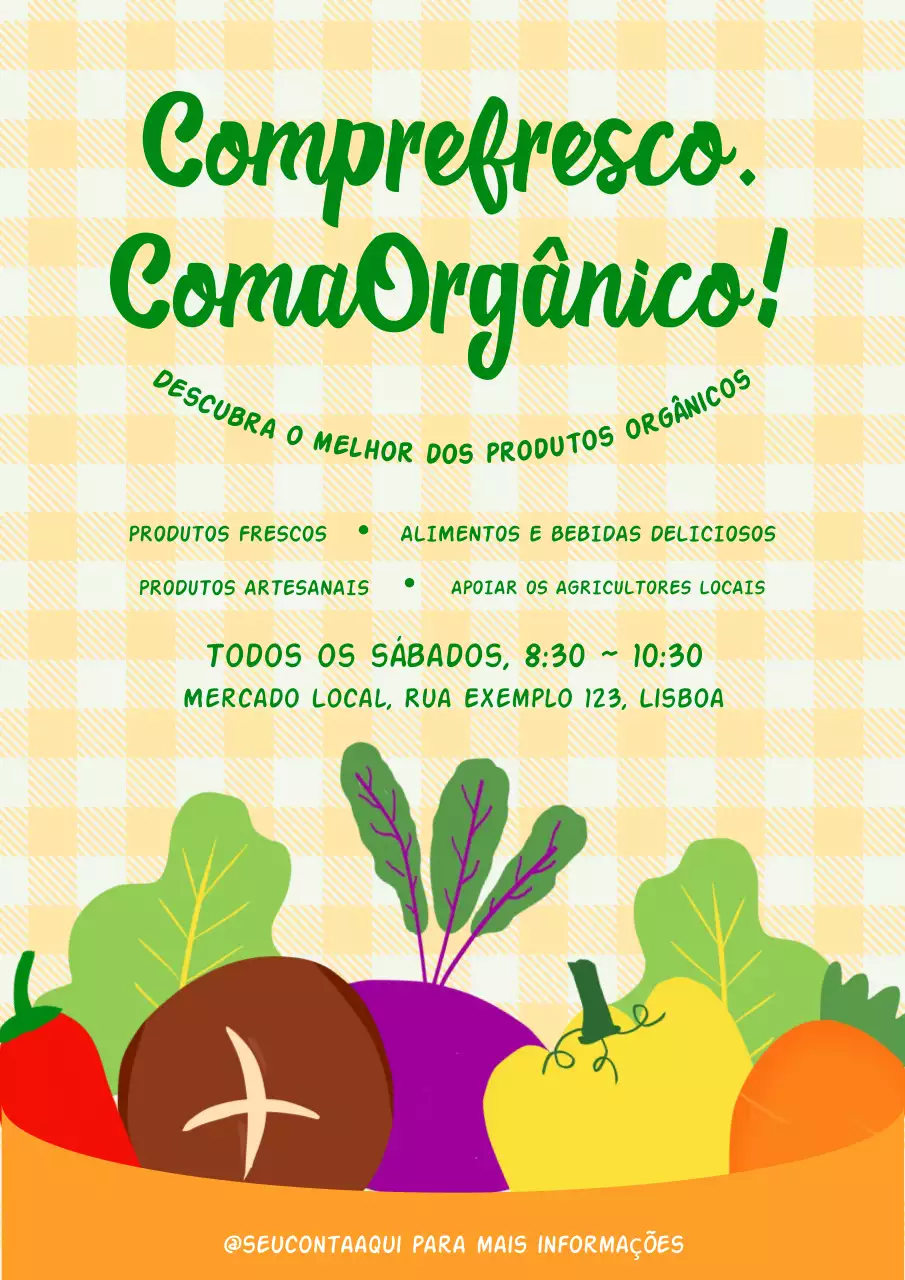 Promoção do mercado de alimentos orgânicos