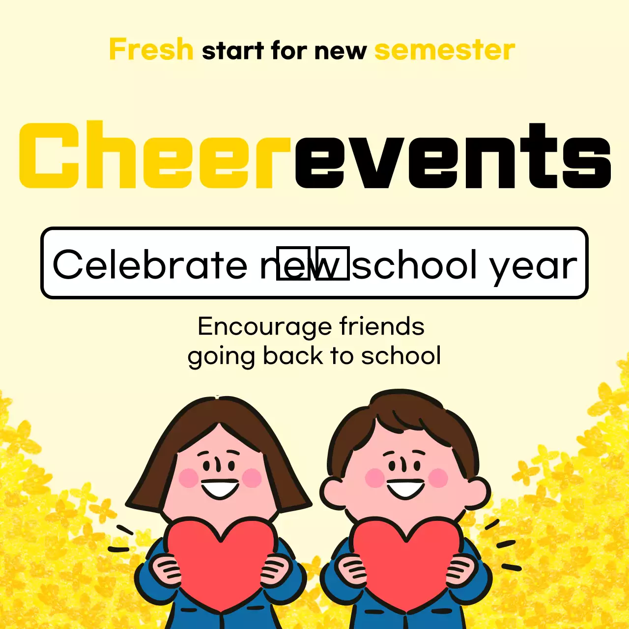 Acara Kuning Kembali ke Sekolah