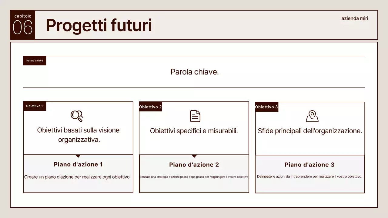 Descrizione del rapporto beige clean