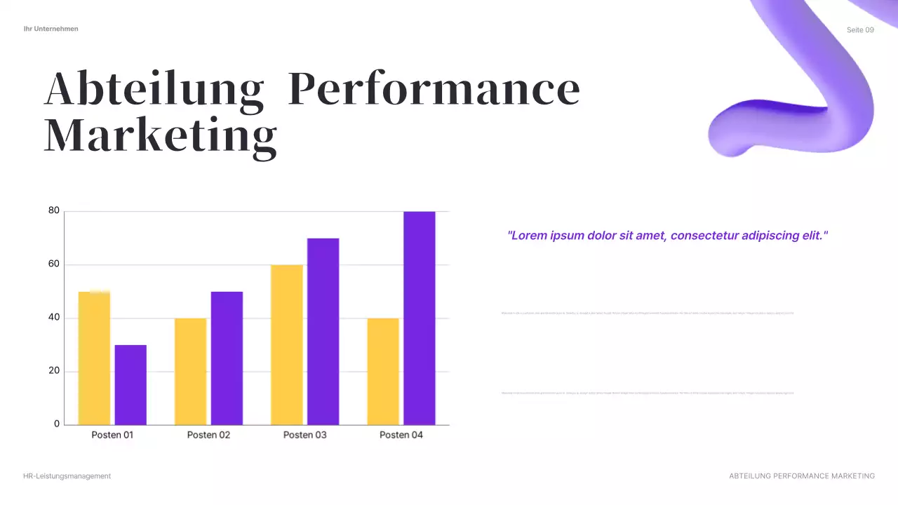 grüne moderne HR-Präsentation
