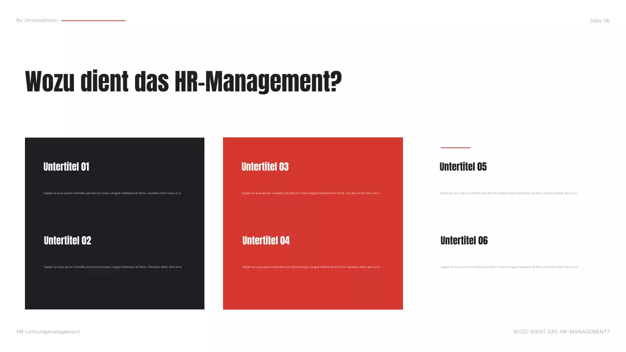 black modern business plan