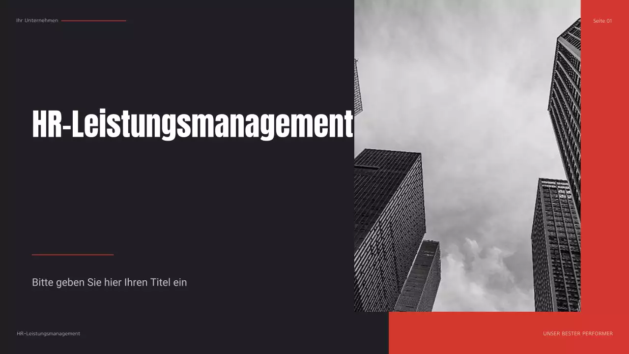 black modern business plan