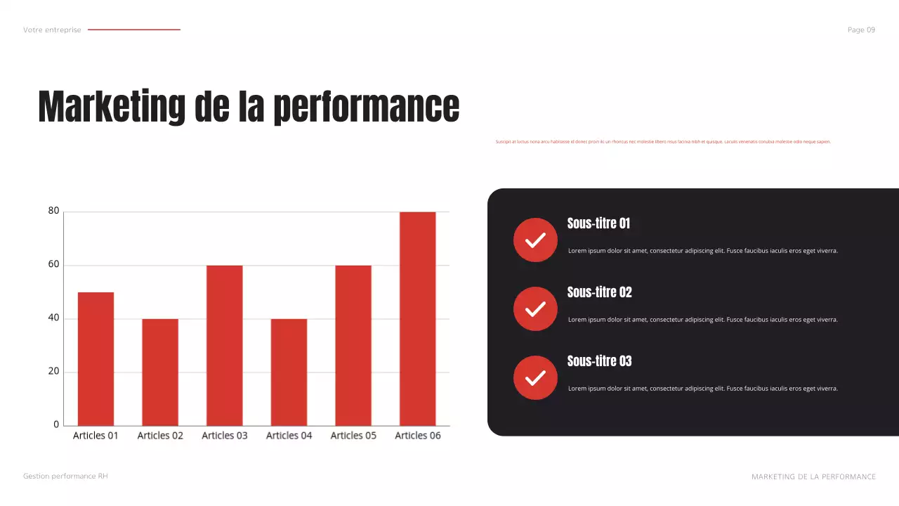 plan d'affaires moderne noir