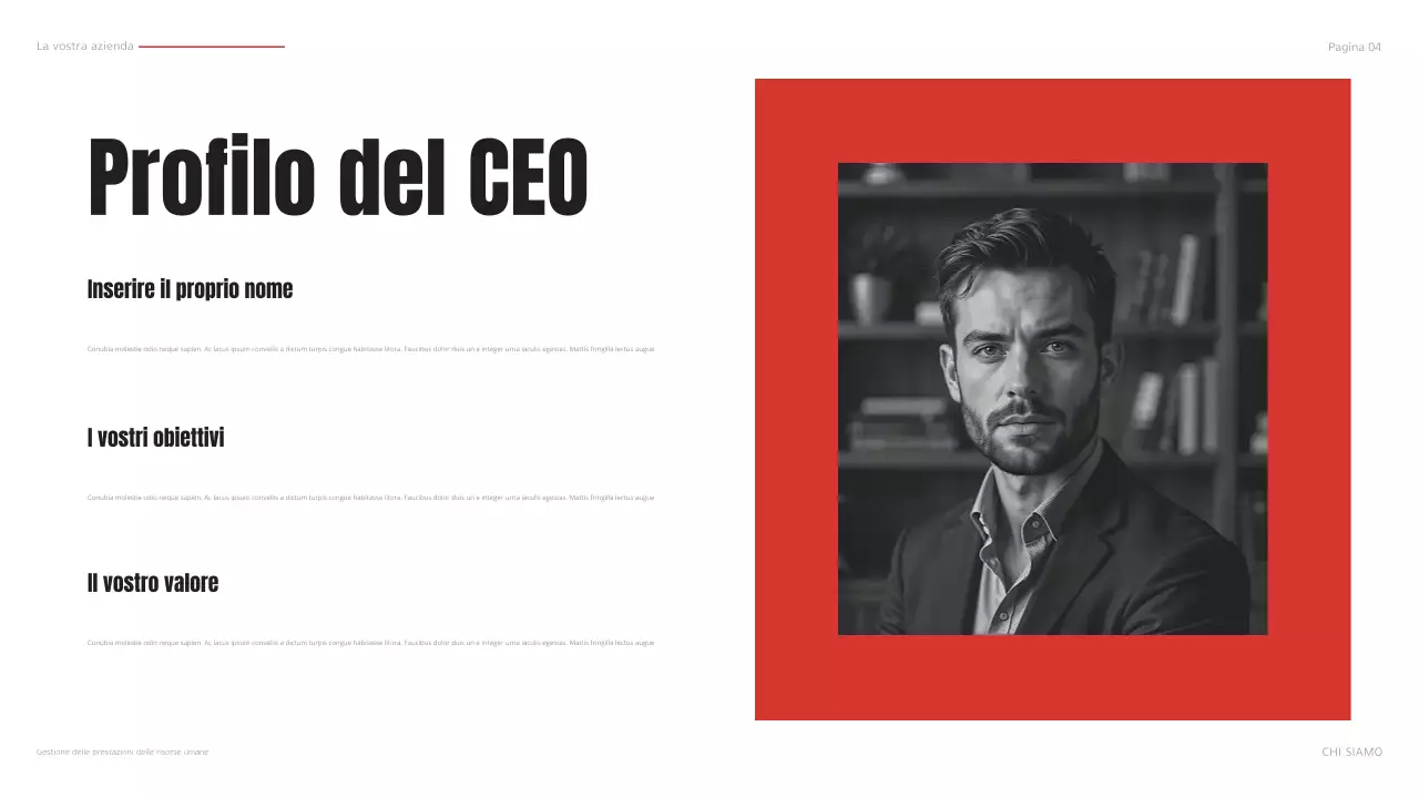 piano aziendale nero moderno