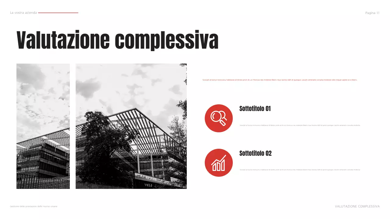 piano aziendale nero moderno