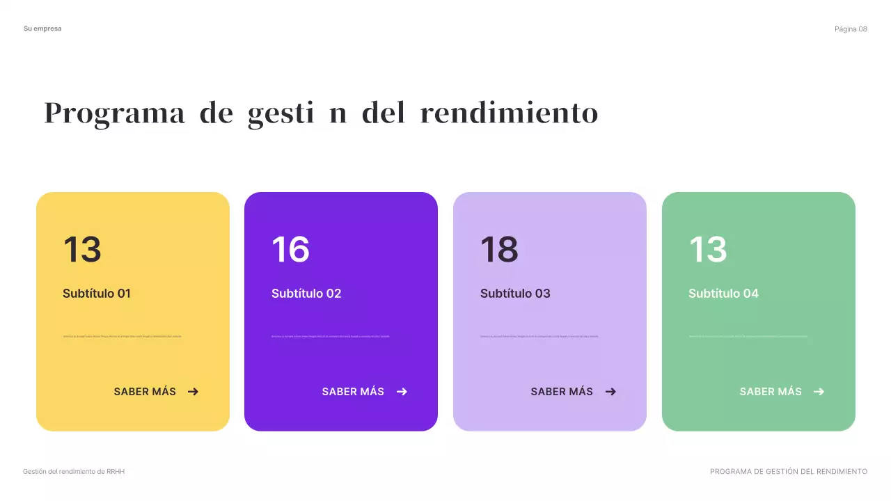 presentación de los recursos humanos modernos y ecológicos