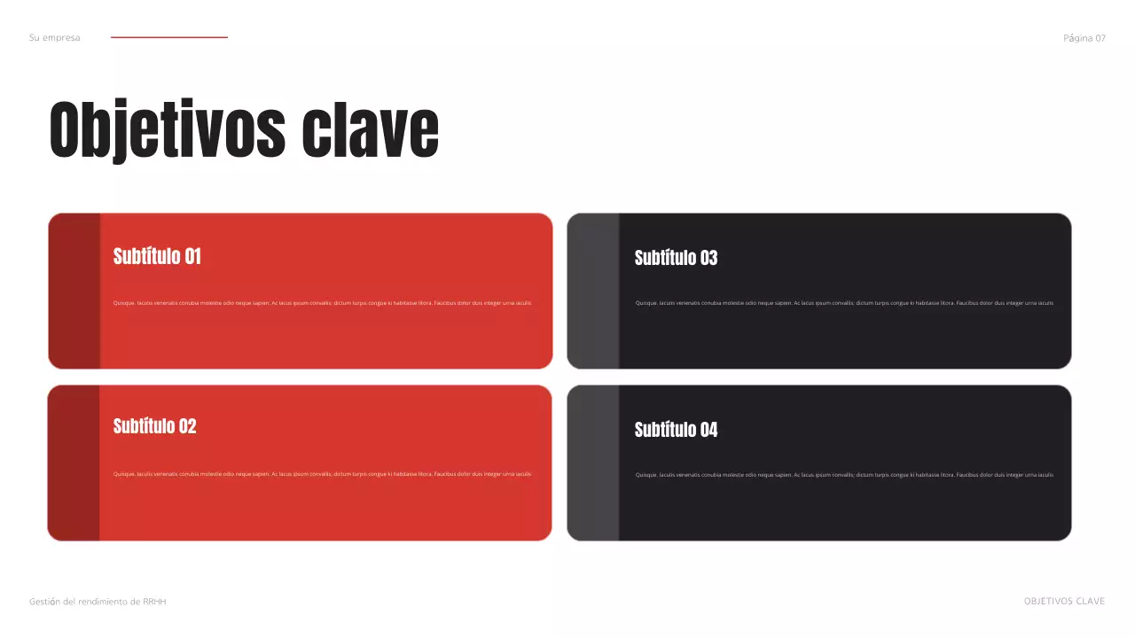 plan de negocio black modern