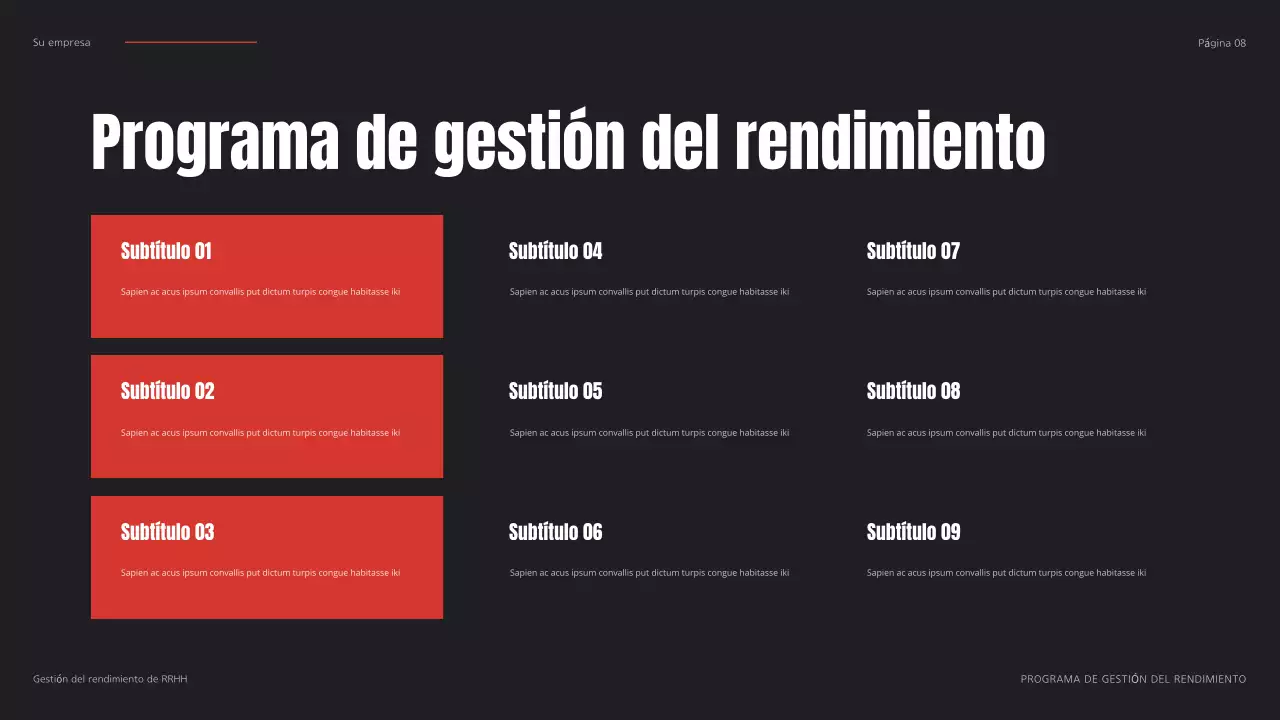 plan de negocio black modern