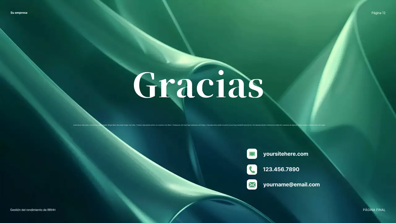 presentación de los recursos humanos modernos y ecológicos