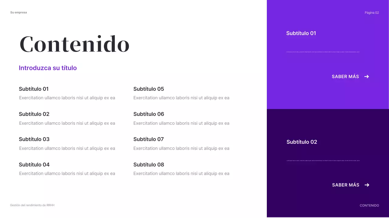 presentación de los recursos humanos modernos y ecológicos