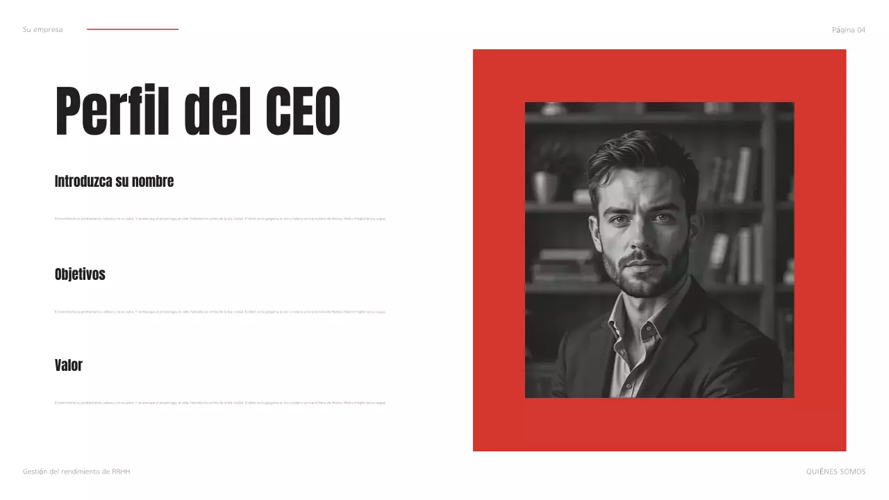 plan de negocio black modern