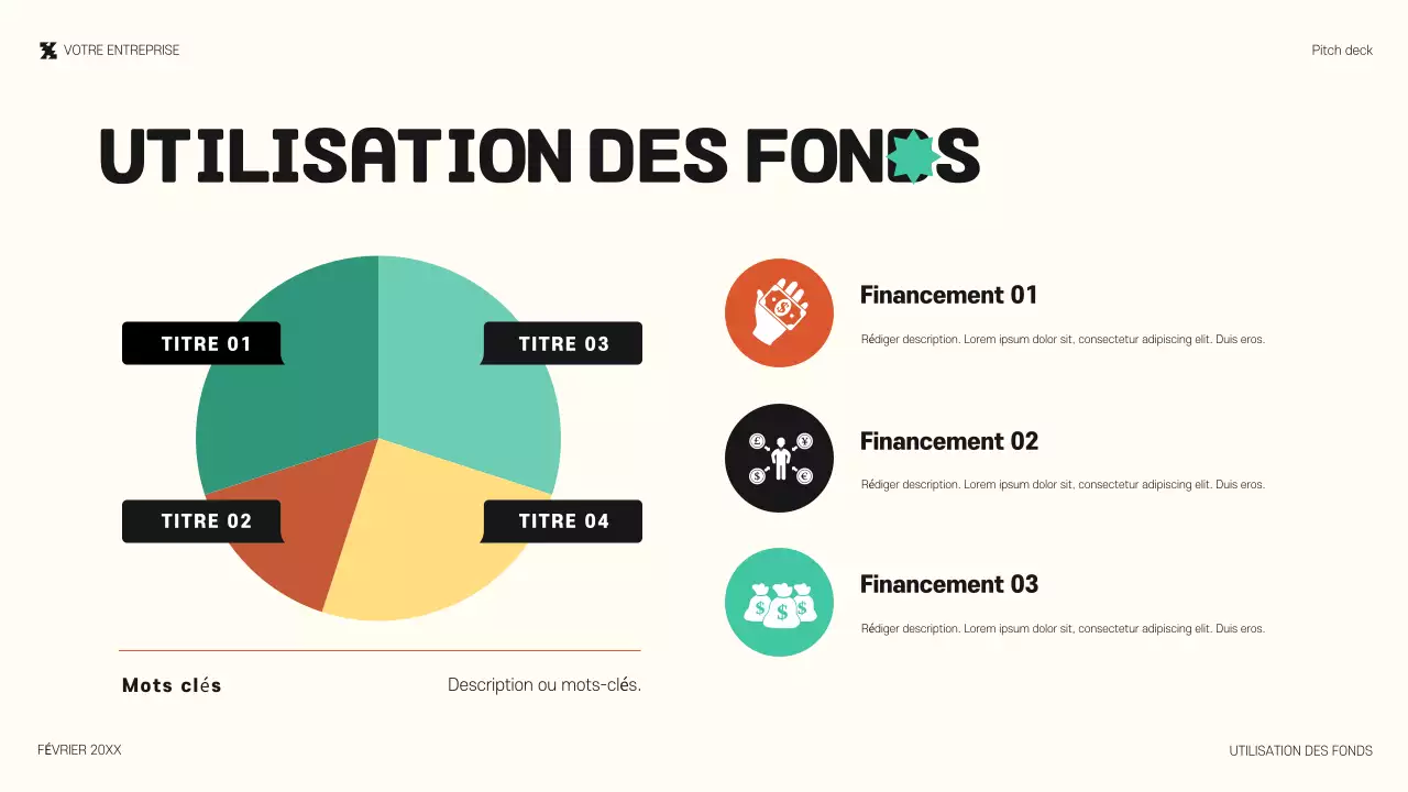 l'argumentaire de vente moderne et noir
