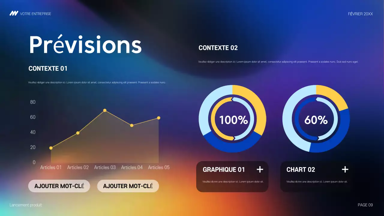 annonce de la technologie moderne arc-en-ciel