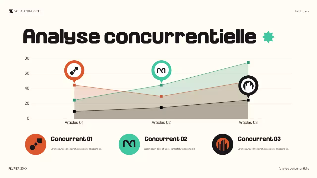 l'argumentaire de vente moderne et noir