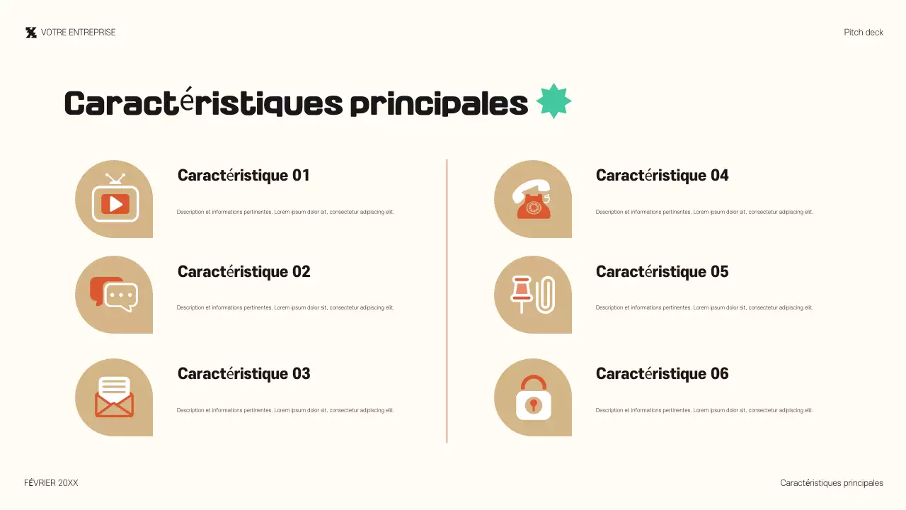 l'argumentaire de vente moderne et noir