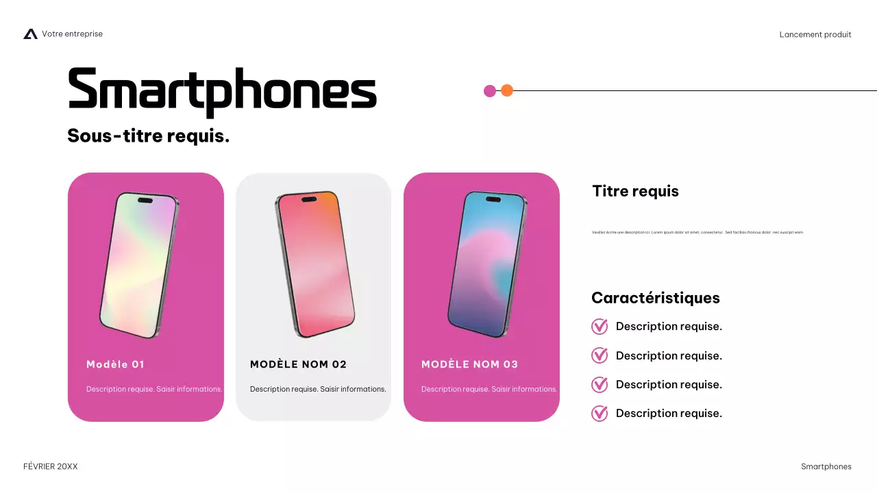 présentation moderne des produits dans la marine