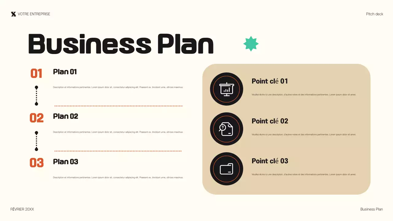 l'argumentaire de vente moderne et noir