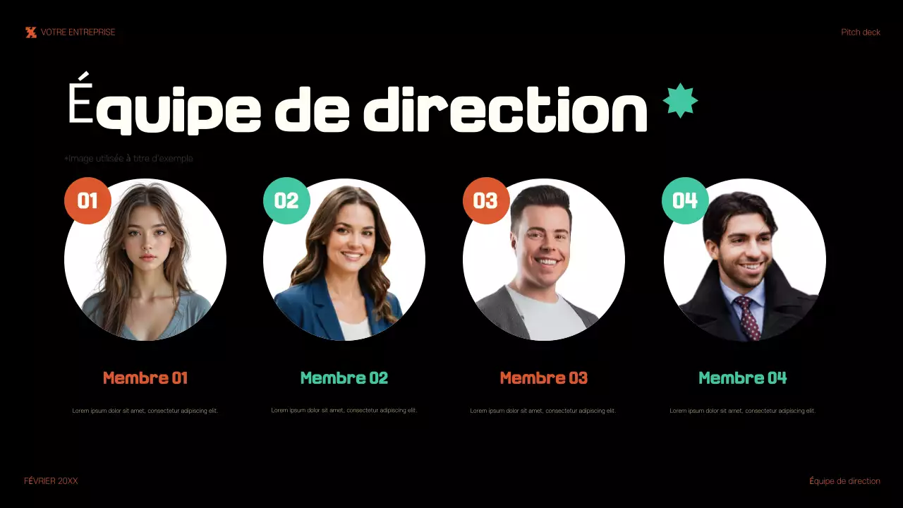 l'argumentaire de vente moderne et noir