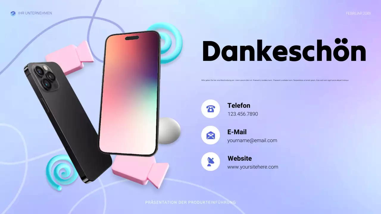 blue modern tech ankündigung