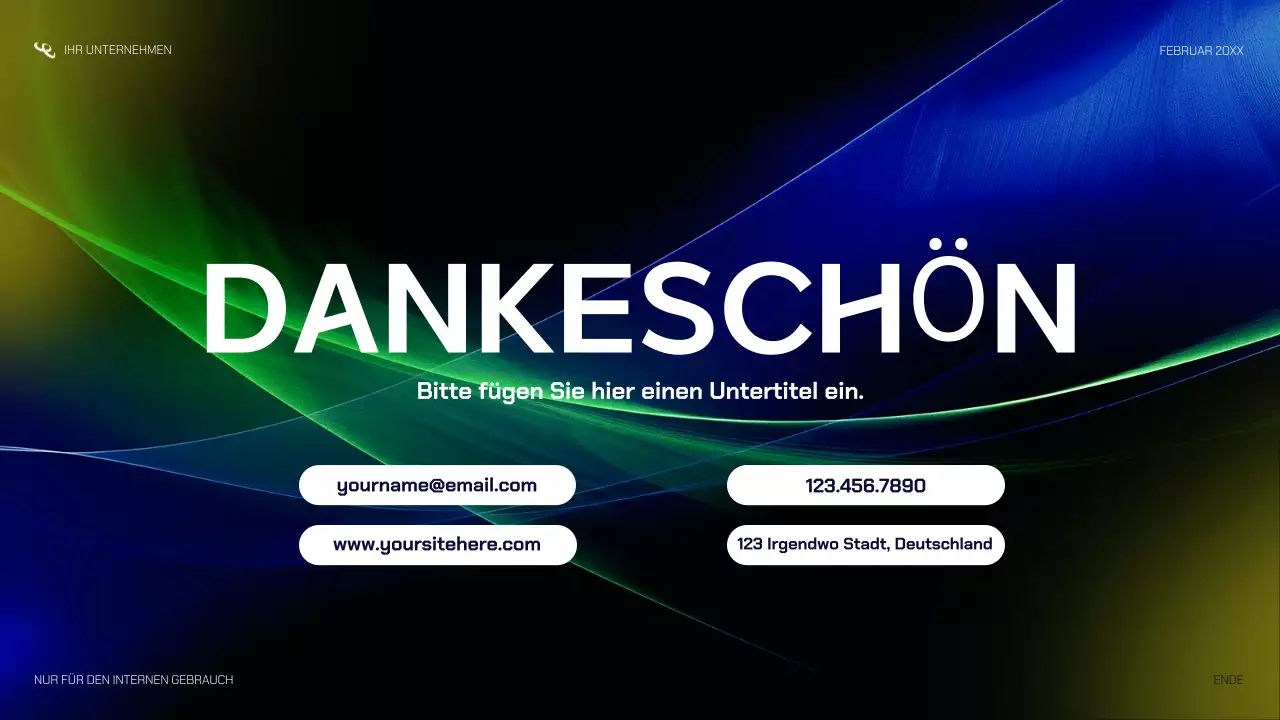 navy modern startup Präsentation