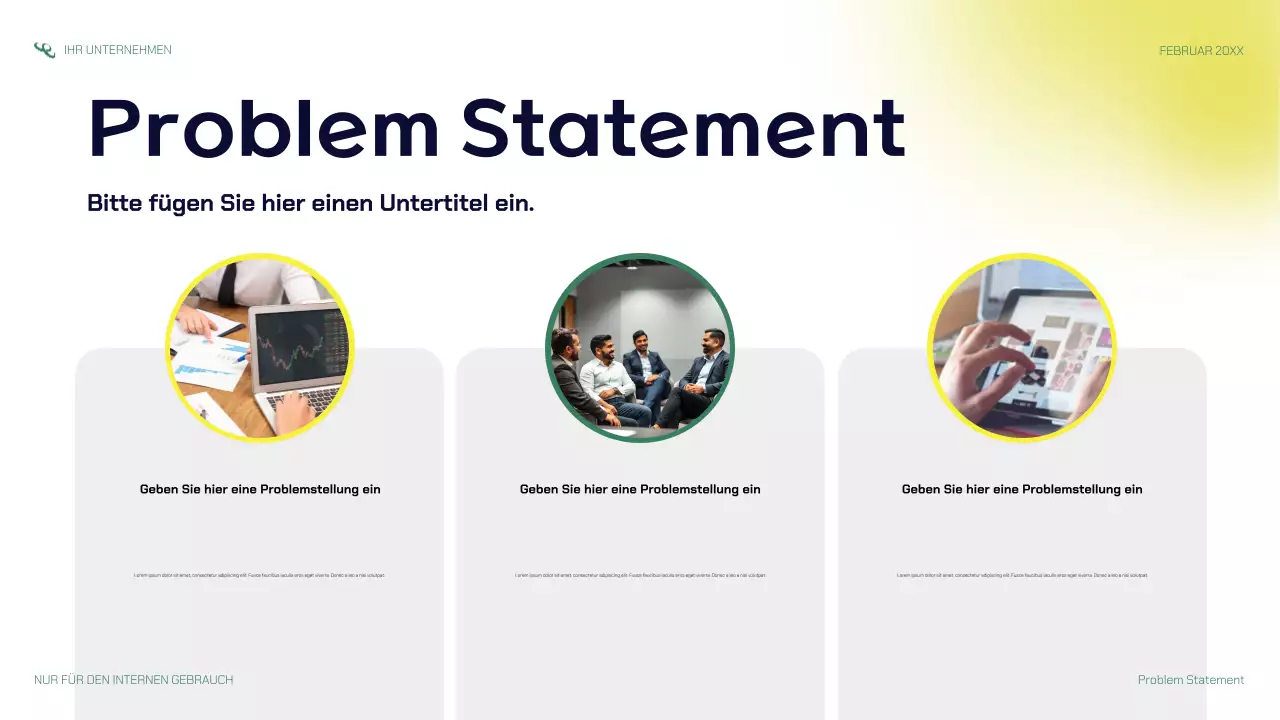 navy modern startup Präsentation