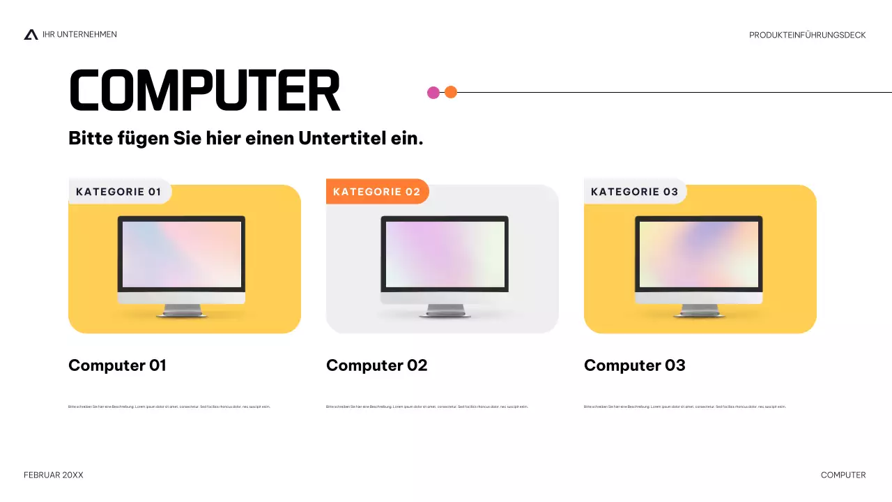 moderne Produktpräsentation in der Marine