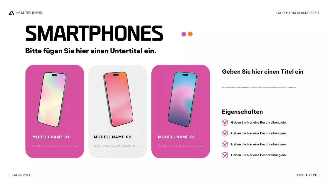 moderne Produktpräsentation in der Marine