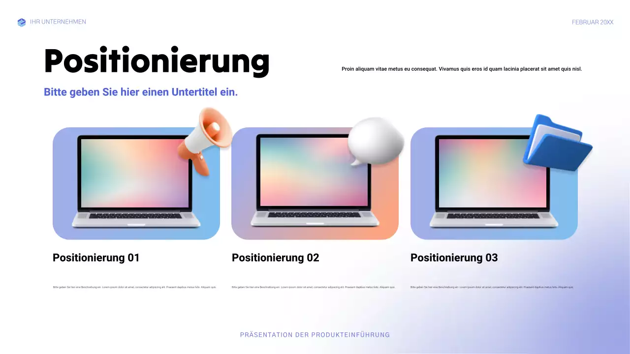 blue modern tech ankündigung