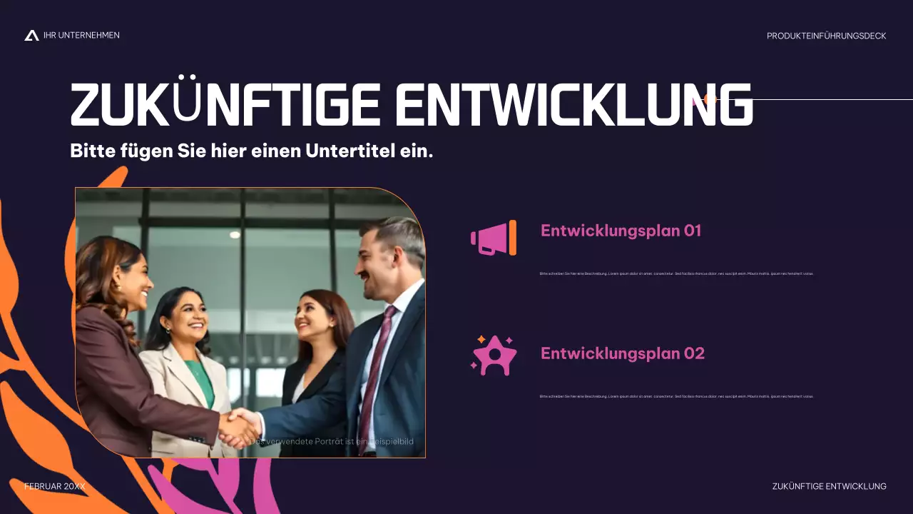 moderne Produktpräsentation in der Marine