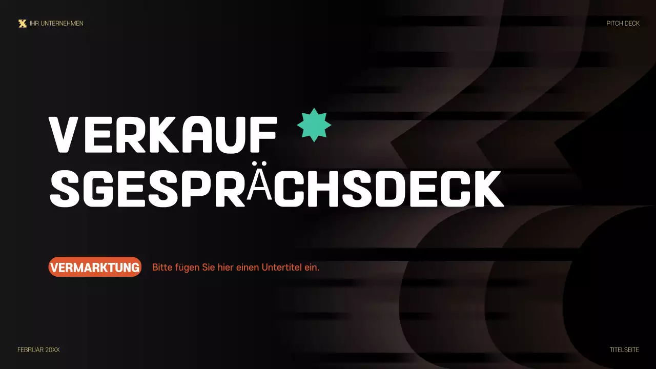 schwarzes modernes Verkaufsgespräch