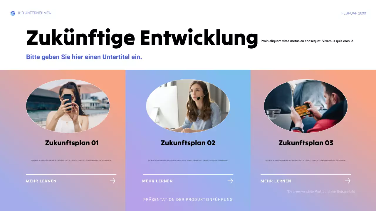 blue modern tech ankündigung