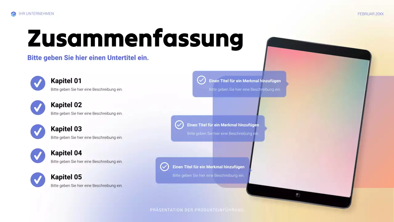 blue modern tech ankündigung