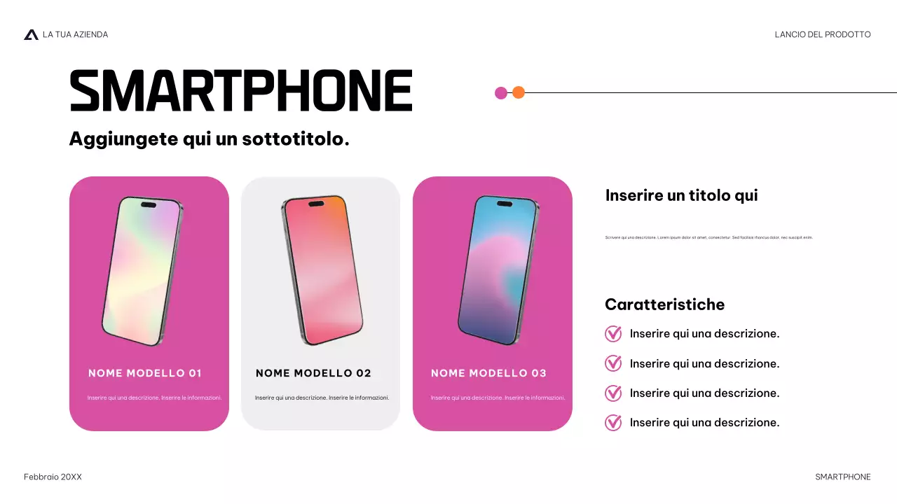 presentazione del prodotto moderno della marina