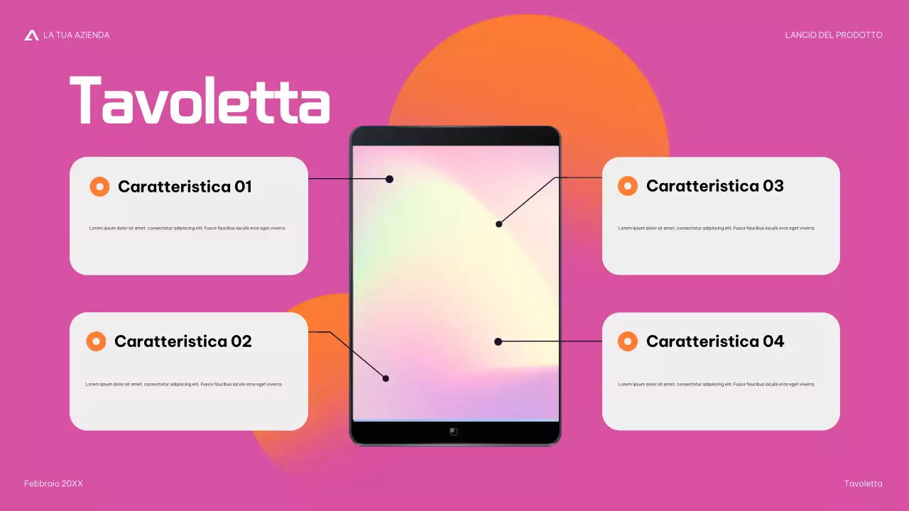 presentazione del prodotto moderno della marina