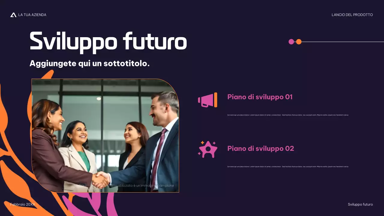 presentazione del prodotto moderno della marina