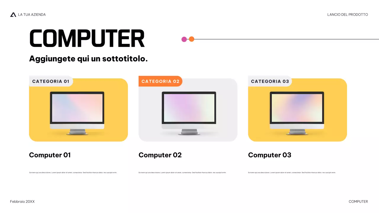 presentazione del prodotto moderno della marina