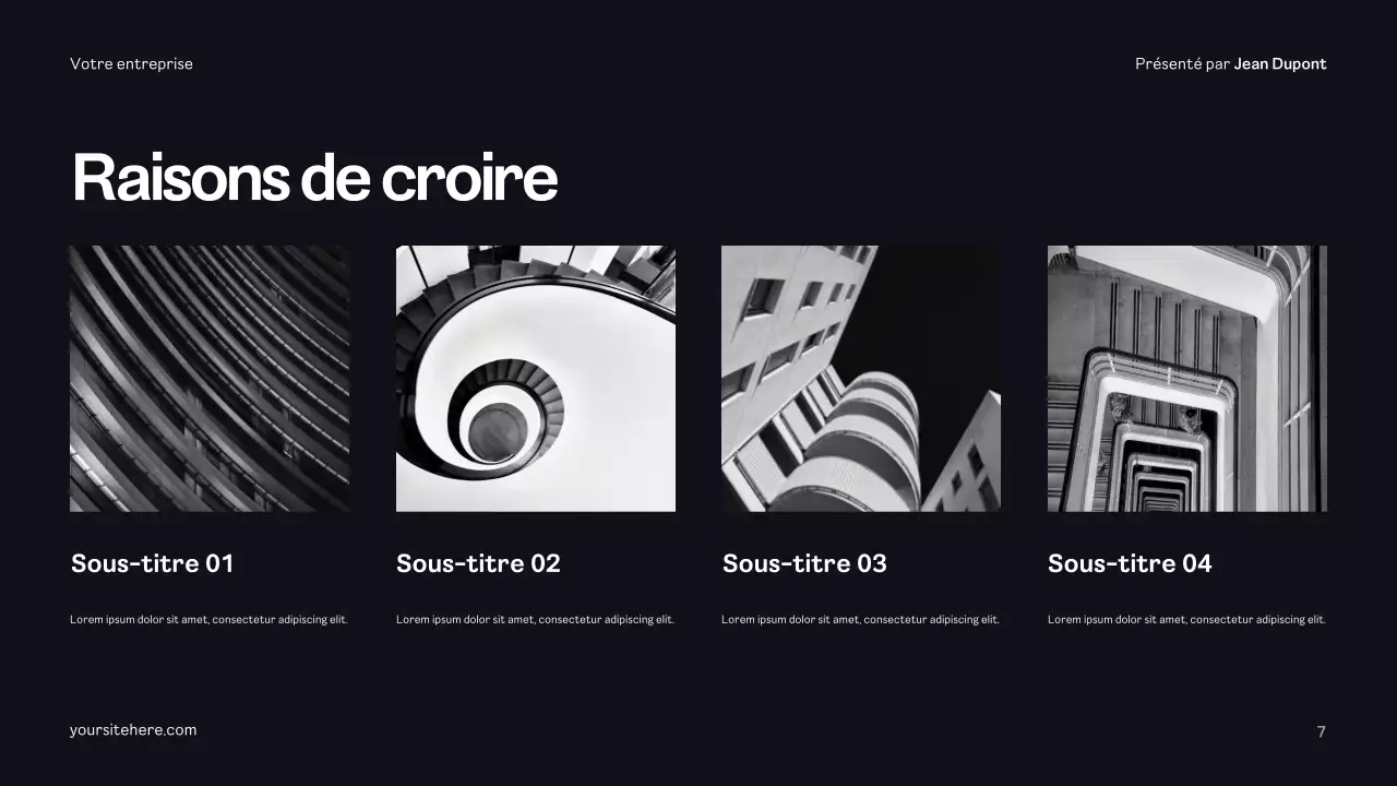 Plan de publicité moderne jaune