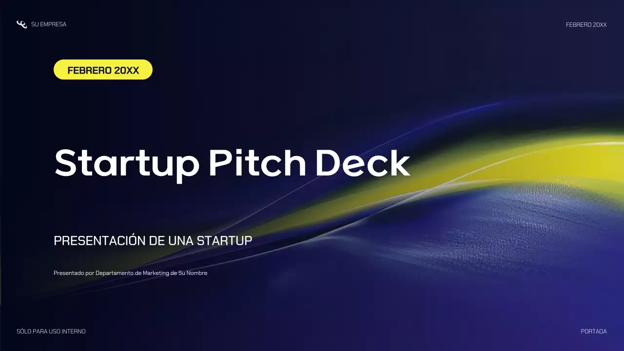 presentación de la startup navy modern