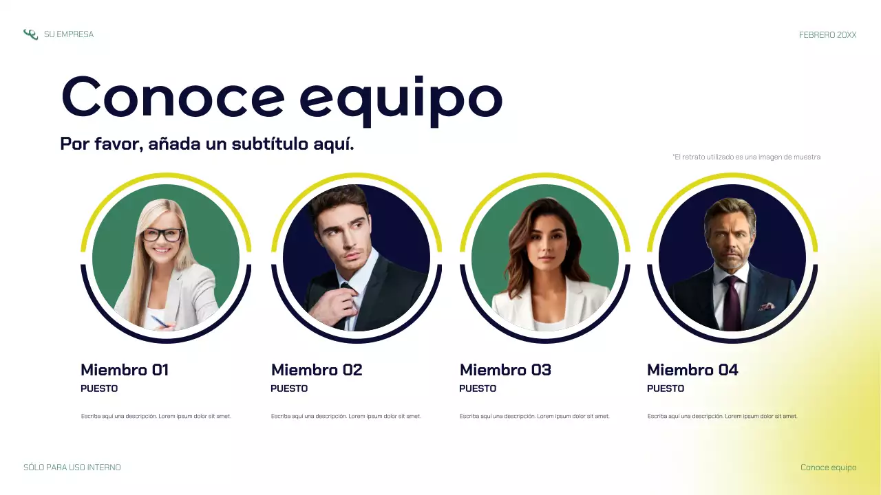 presentación de la startup navy modern