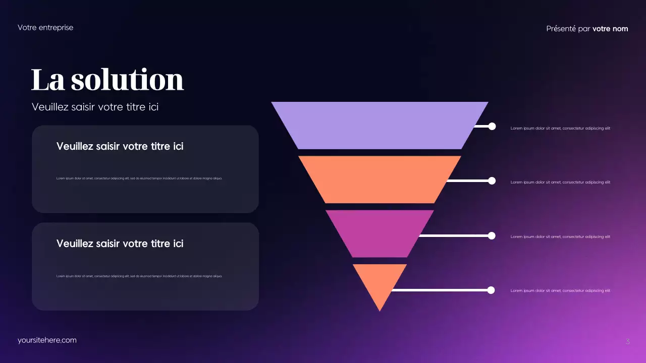Plan de publicité moderne bleu