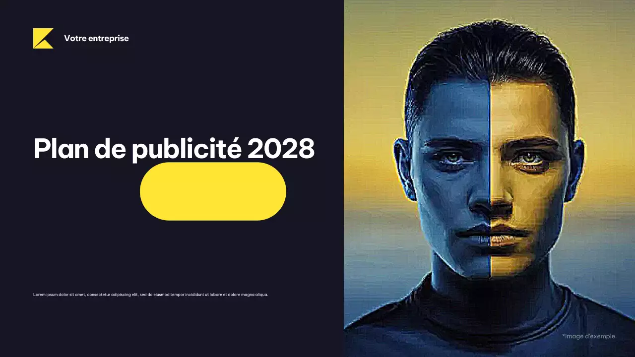 Document sur le plan de publicité moderne de la marine