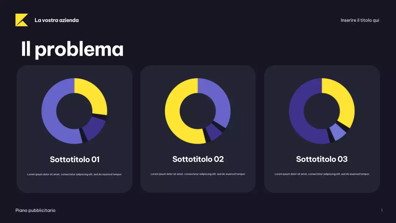 Documento sul piano pubblicitario moderno della Marina Militare